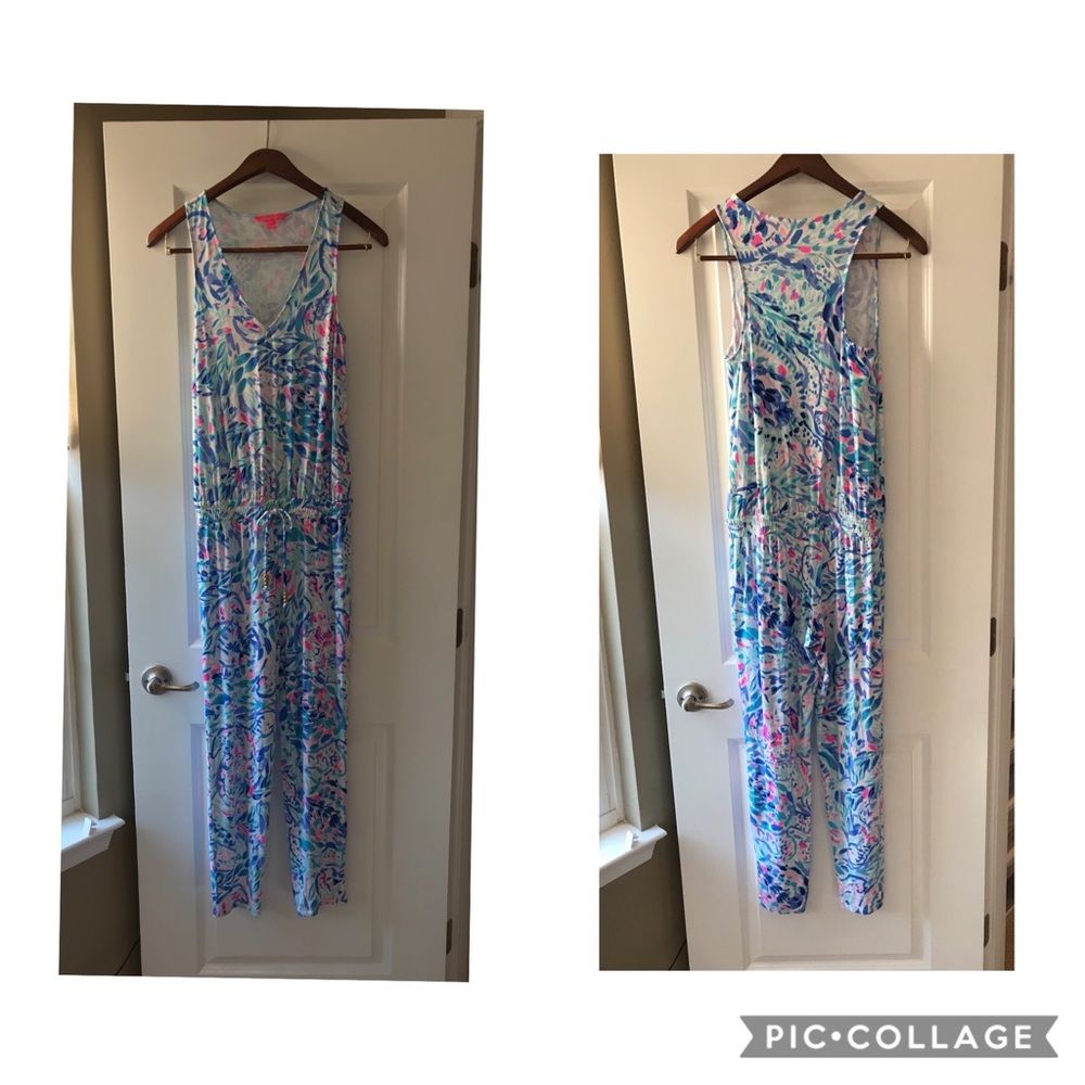 EUC Size Small Lilly Pulitzer Paulina Jumpsuit